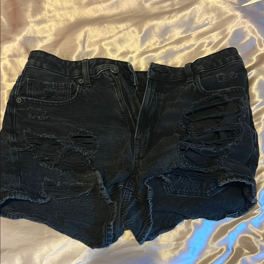 American Eagle Outfitters Dark Denim Shorts